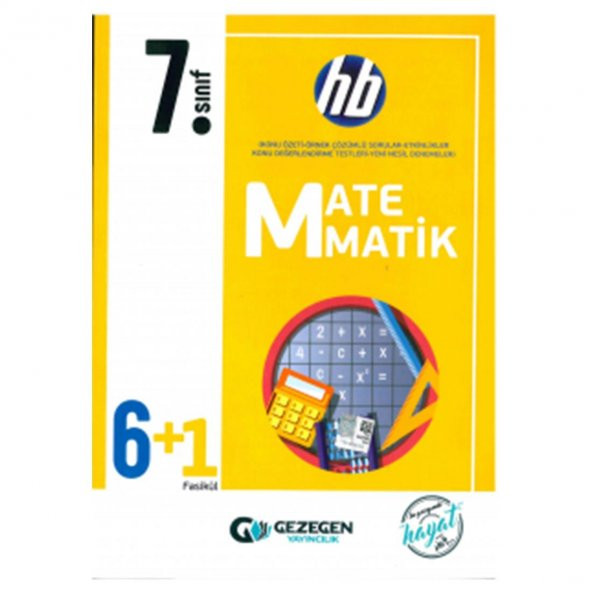 Gezegen Yayınları 7. Sınıf Matematiki HB Serisi Soru Konu Soru Kitabı
