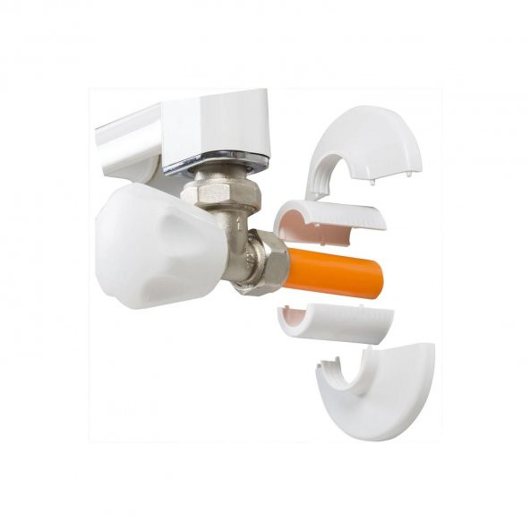 3ÖZ Havlupan Boru Gizleme - Beyaz - HB100 - 2