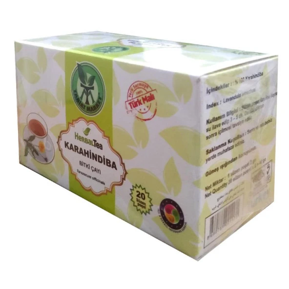 Tabiat Market Herbal Tea Karahindiba Bitki Çayı Taraxacum Officinale 20 Süzen Poşet