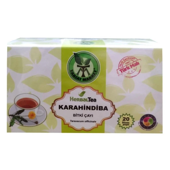 Tabiat Market Herbal Tea Karahindiba Bitki Çayı Taraxacum Officinale 20 Süzen Poşet - 2
