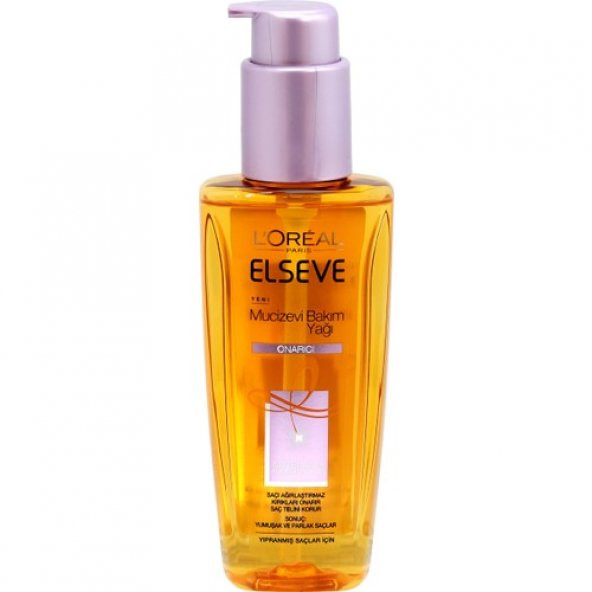 LOréal Paris Elseve Yıpranmış Saçlar için Onarıcı  Mucizevi Saç Bakım Yağı 100 Ml-3600524000035 - 2