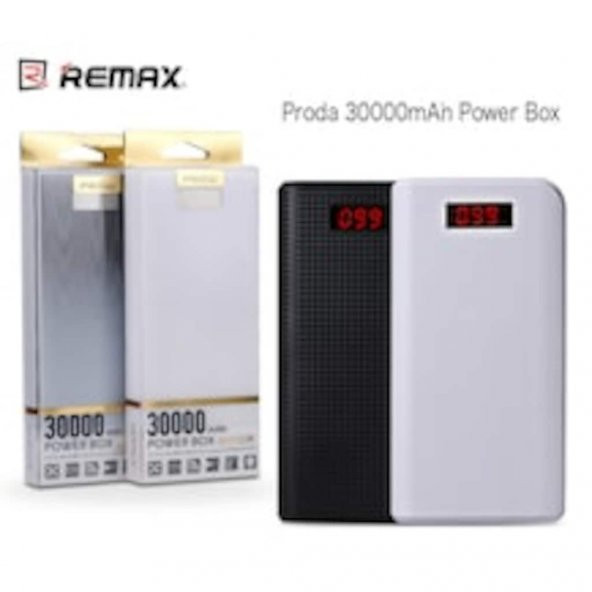 REMAX PRODA 30000 MAH POWERBANK TAŞINABİLİR ŞARJ ALETİ 2 USB Lİ - 6