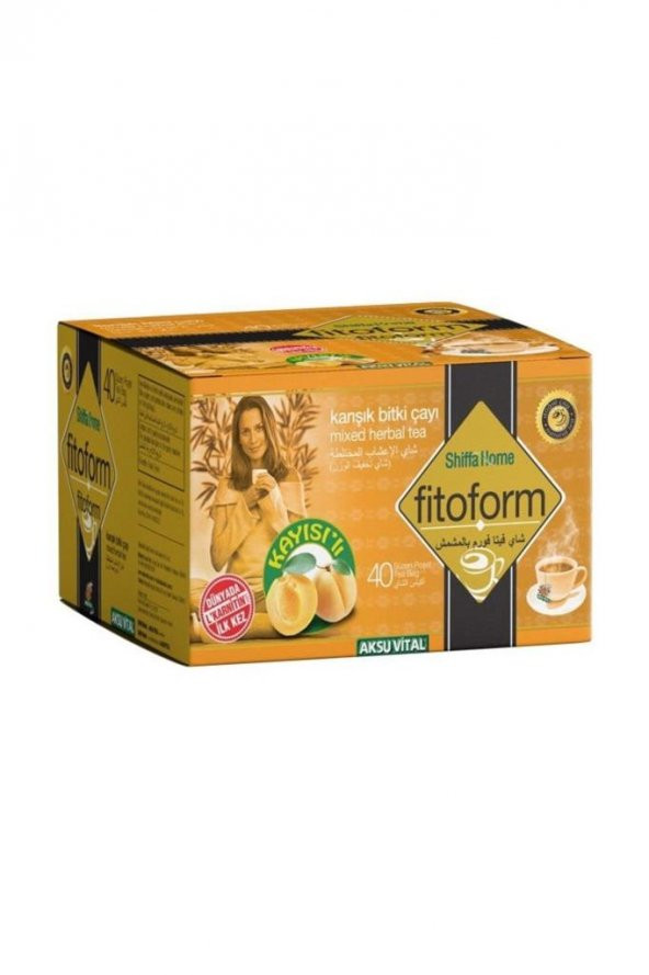 Shiffa Home Kayısılı Fitoform Çayı 40 Süzen Poşet
