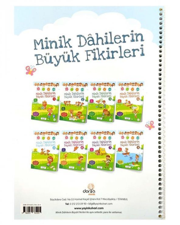 5 Yaş Minik Dahilerin Büyük Fikirleri Okul Öncesi Eğitim Seti - 11