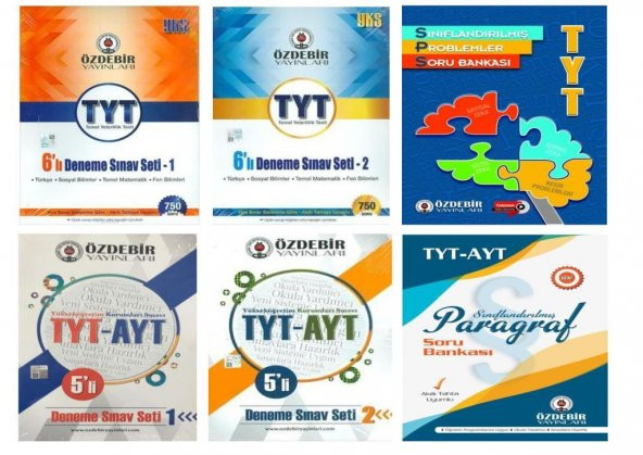 ÖZDEBİR YAYINLARI KAZANDIRAN TYT AYT DENEME SETİ  KAMPANYA