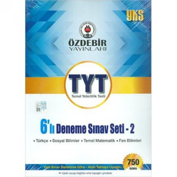 Özdebir TYT 6 Lı Deneme 2. Set