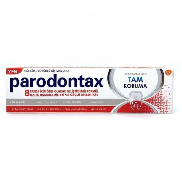 Parodontax Tam Koruma Beyazlatıcı Diş Macunu 75 ml