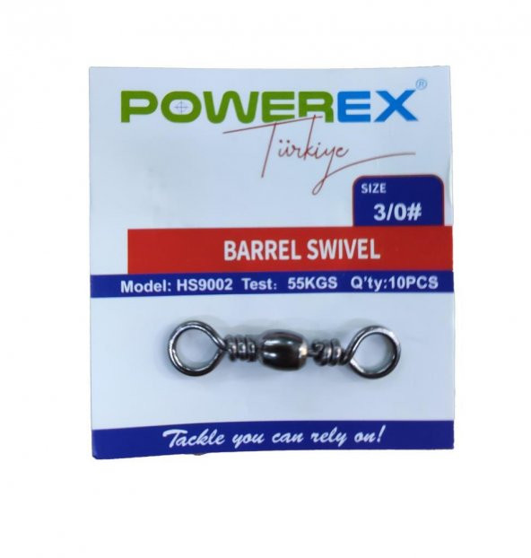 Powerex HS9002 No: 3/0 İkili Fırdöndü 10lu Paketli