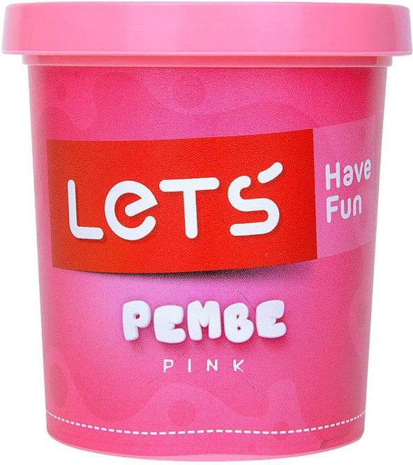 LETS OYUN HAMURU 150 gr FOS.PEMBE TEKLI (L8340-14)