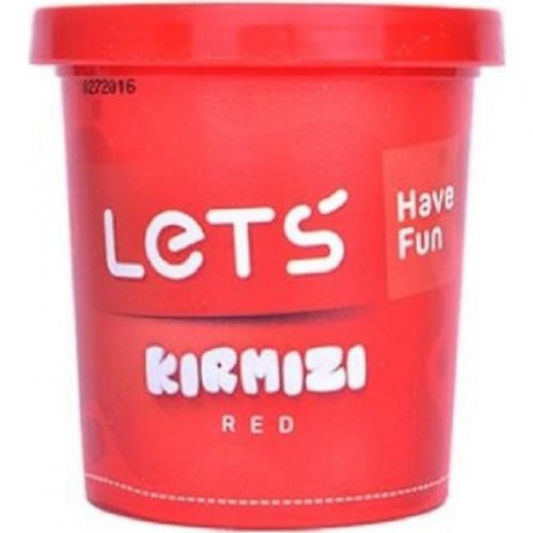 LETS OYUN HAMURU 150 gr KIRMIZI TEKLI (L8340-2) - 2