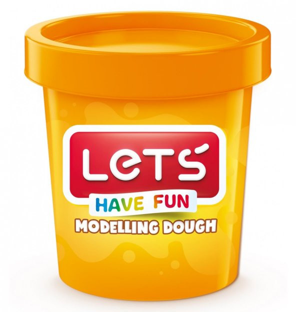 LETS OYUN HAMURU 150gr FOS.TURUNCU TEKLI(L8340-16) - 2