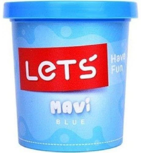 LETS OYUN HAMURU 150 gr MAVI TEKLI (L8340-3) - 2