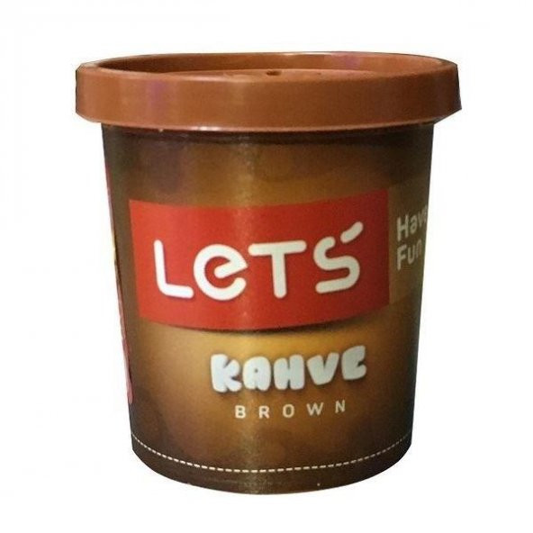 LETS OYUN HAMURU 150 gr KAHVERENGI TEKLI (L8340-6) - 2