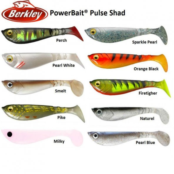 Berkley Powerbait Pulse Shad 8 cm Sahte Balığı 1 Adet