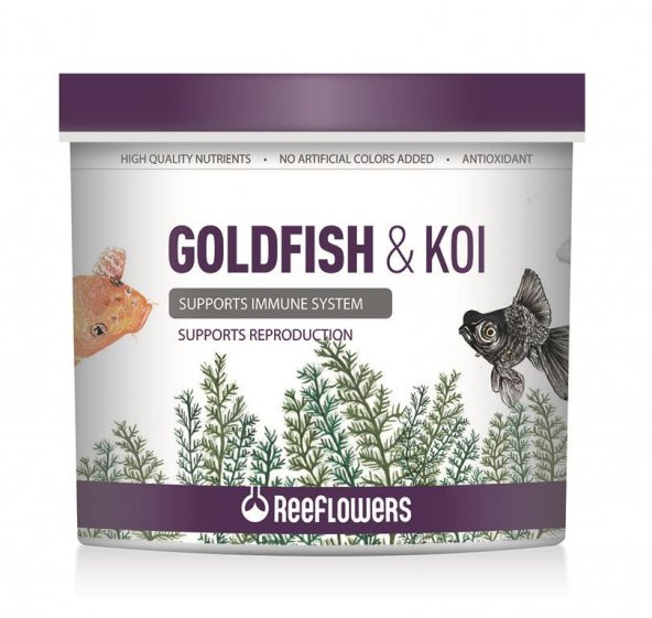 ReeFlowers Goldfish ve Koi Balık Yemi 150 Ml