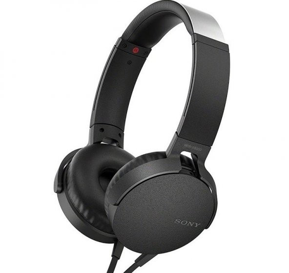 SONY MDR-XB550AP Mikrofonlu Kulaküstü Kulaklık SİYAH