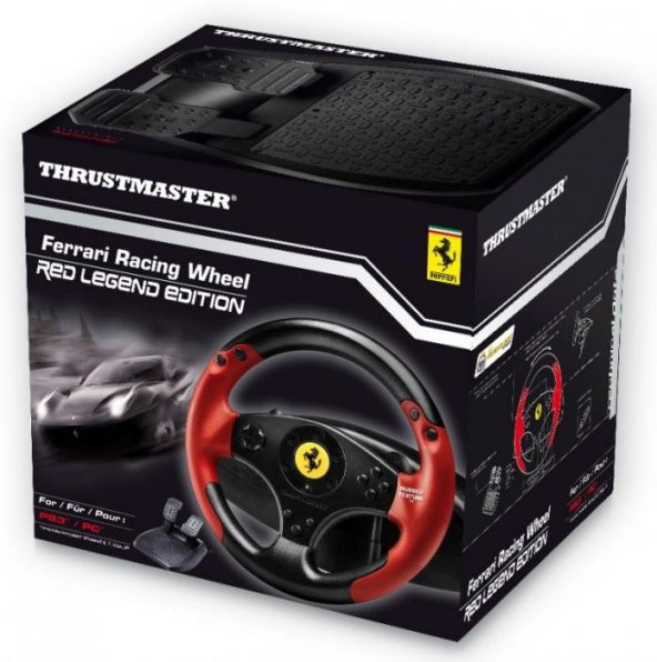 THRUSTMASTER FERRARI RACING WHEEL RED LEGEND RACING DIREKSIYON (4060052) - 1