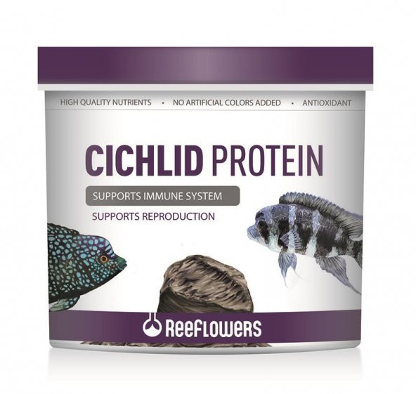 ReeFlowers Cichlid Protein Balık Yemi 250 Ml+