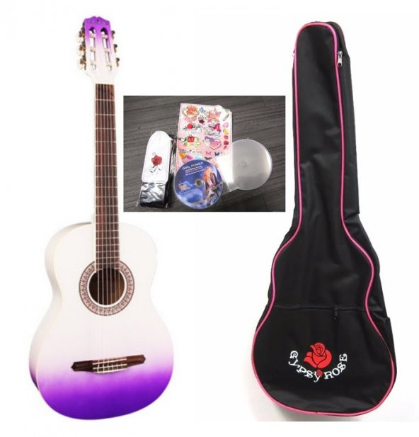 VALENCIA GRC1KPUB KLASİK GİTAR GYPSY ROSE SET (GIGBAG, STRAP, STICKE KLASİK GİTAR GYPSY ROSE SET (GIGBAG, STRAP, STICKER)
GIRL ROCKSTAR SET