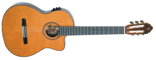 VALENCIA CCG1 KLASİK İNCE KASA GİTAR, 4/4 SCALE,650MM, ÖN KAPAK  Klasik İnce Kasa Gitar (4/4)