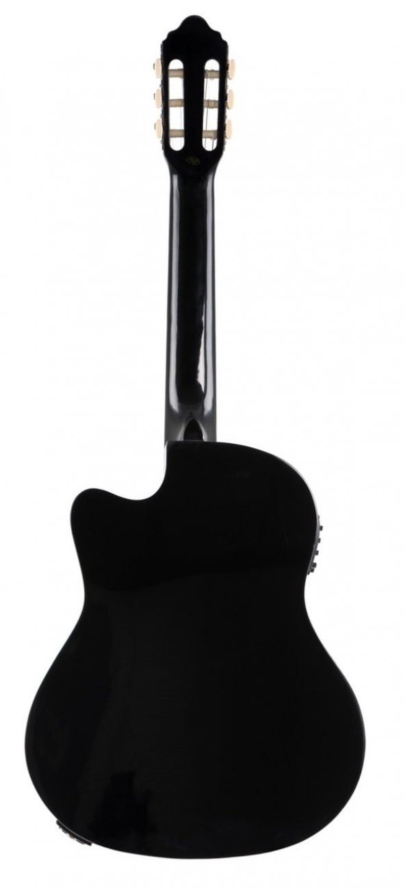 VALENCIA VC104TCE ELEKTRO KLASİK GİTAR SAP ÇELİKLİ 4/4 NATUREL ELEKTRO KLASİK GİTAR 4/4 NATUREL CUTAWAY, SAP ÇELİKLİ, ELECTRONICS: G04 4-Band EQ Preamp & Tuner - 4
