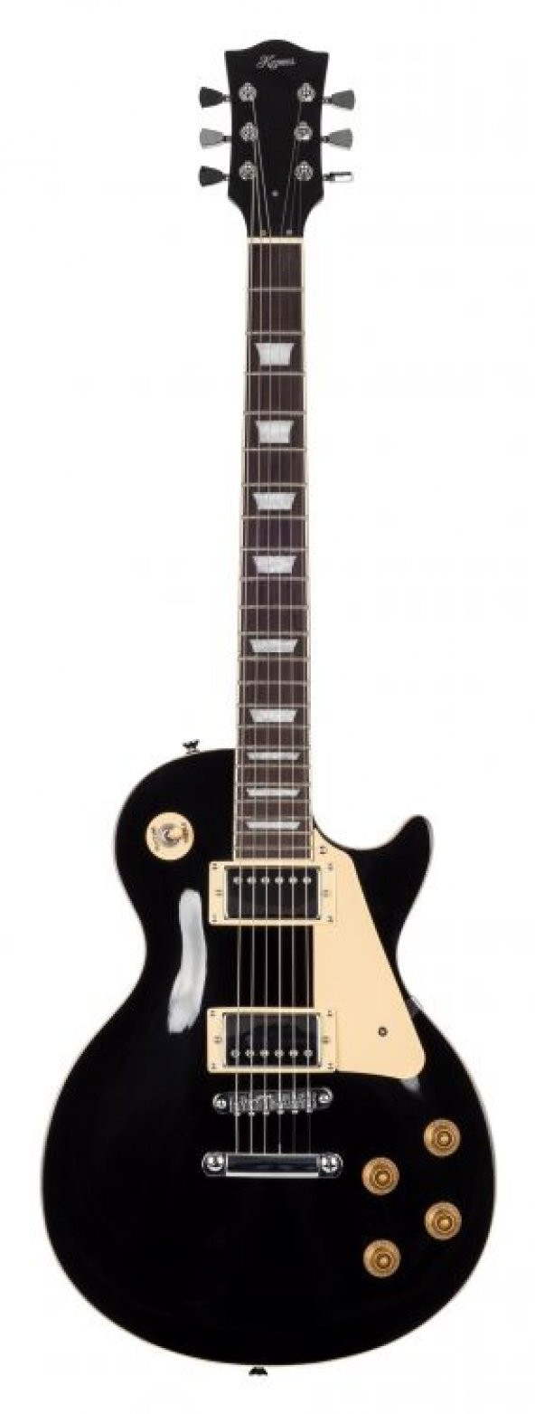 Kozmos KLP-STD-BK Les Paul Standart Serisi HH  Siyah Elektro Gitar