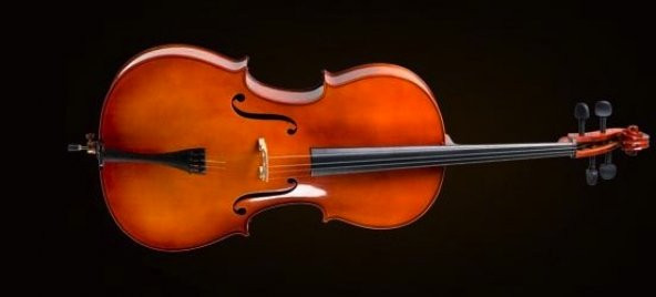 VALENCIA CE400G12 CELLO KILIFLI+YAY+REÇİNE, 1/2 SCALE, GERMAN SİSTEM Cello Kılıflı+Yay+Reçine 1/2 German Sistem