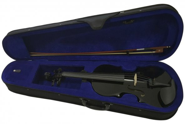 CREMONIA VG001LBK KEMAN, SİYAH, SCALE 4/4, HARDWOOD, KUMAŞ SERT KUTU