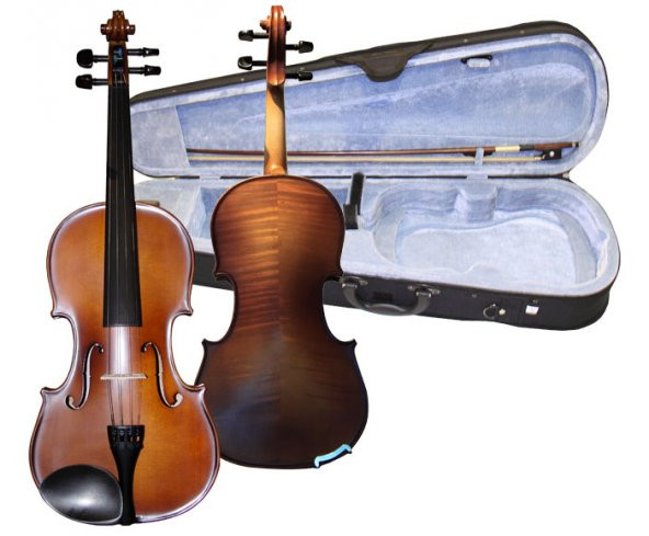 VALENCIA V40044MAT KEMAN, SCALE 4/4, MAT, KLAVYE ABANOZ, KUTULU, YAY+ VALENCIA, V40044MAT, Keman Kutulu 4/4 MAT