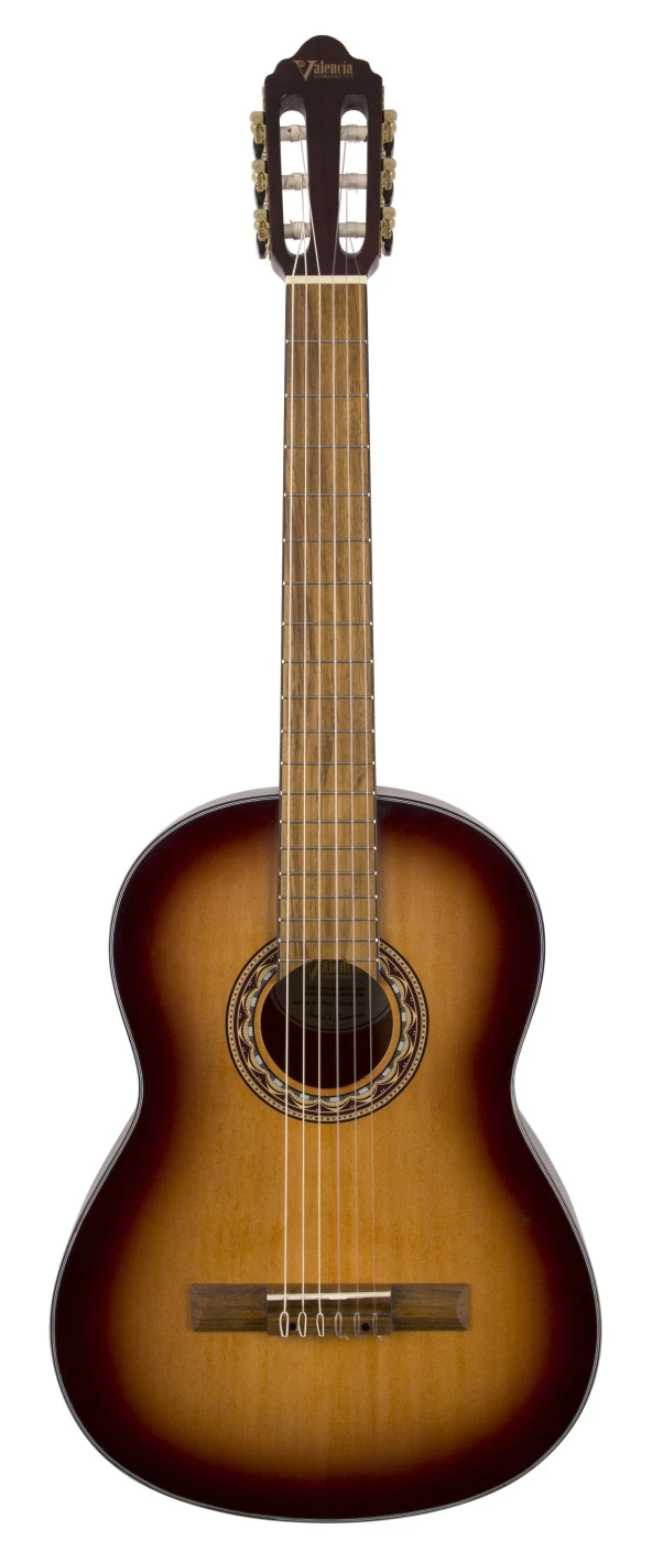 VALENCIA VC304ASB KLASİK GİTAR, SCALE 4/4, ANTİK SUNBURST MAT, KAPAK VALENCIA, VC304ASB, KLASİK GİTAR, SCALE 4/4, ANTİK SUNBURST MAT, KAPAK
