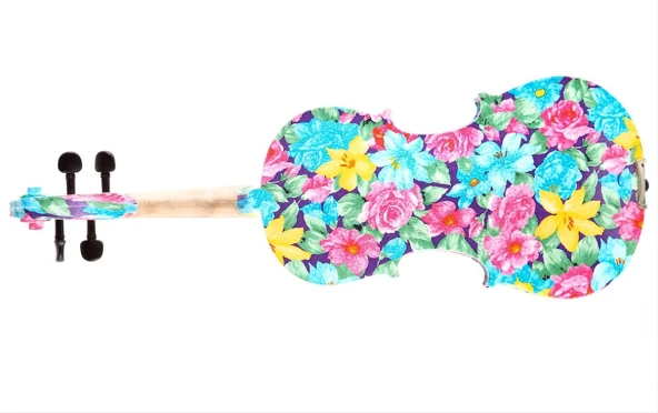 KINGLOS KNG XC-1002 KEMAN 4/4 KUTULU Keman 4/4 Kutulu - Resim 2