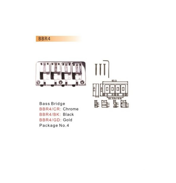 VALENCIA BBR4BK DR.PARTS BAS KÖPRÜ SİYAH (93.5X45.5) VALENCIA DR.PARTS BAS KÖPRÜ SİYAH BBR4BK