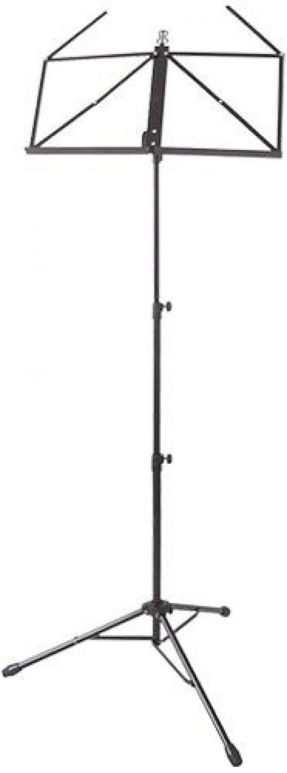VALENCIA MS70 NOTA SEHPASI, SİYAH, 1.5KG (ÜSTTEN TUTUCULU) KILIF Nota Sehpası Siyah Kılıflı: 1,5 kg