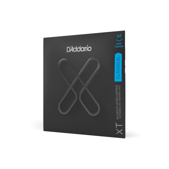 DADDARIO XTC46 KLASİK GİTAR TEL SETİ, NYLON CORE, SILVERPLATED XTC46,   D’Addario XT Klasik Gümüş Kaplı Bakır Sarım, Hard Tansiyon, Monofilament Naylon Çekirdekli Tel Takımı - 4