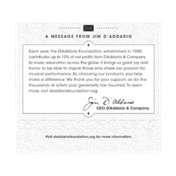 DADDARIO EJ52 KLASİK TEL SET ALTO GİTAR, PRO-ARTE, SILVERPLATED    - Resim 4