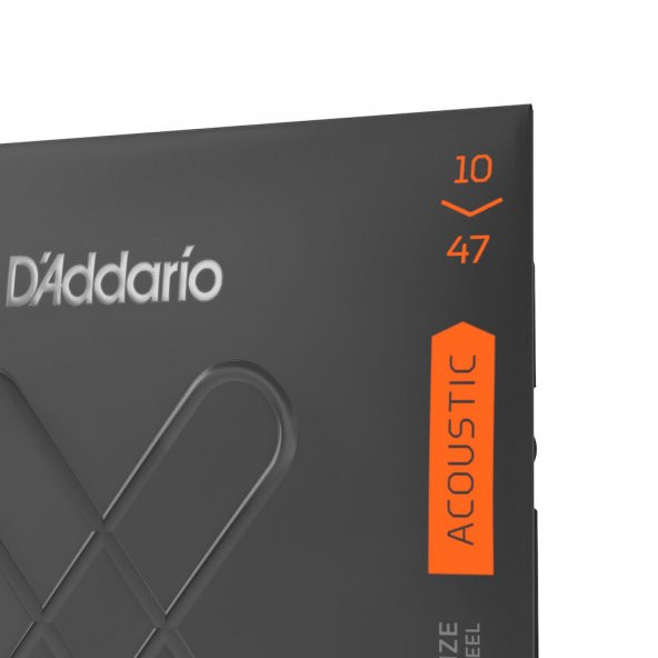 DADDARIO XTABR1047 AKUSTİK GİTAR TEL SETİ, 80/20 X-LIGHT 
6-Strigs, 10-47, Extra Light Set, Bright, 80/20 Bronze - 3