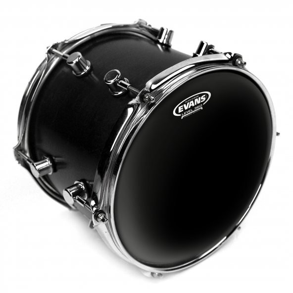 EVANS TT13CHR DERİ 13 BLACK CHROME TOM CLEAR ÇİFT KAT (14,5 MİL) Deri 13" Black Chrome Clear Tom Tom Derisi 2 Kat (7+7,5=14,5 Mil) :EVANS ABD