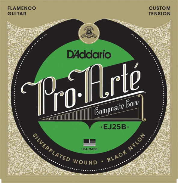 DADDARIO EJ25B KLASİK GİTAR TEL SETİ, PRO ARTE, FLAMENCO, SILVER    