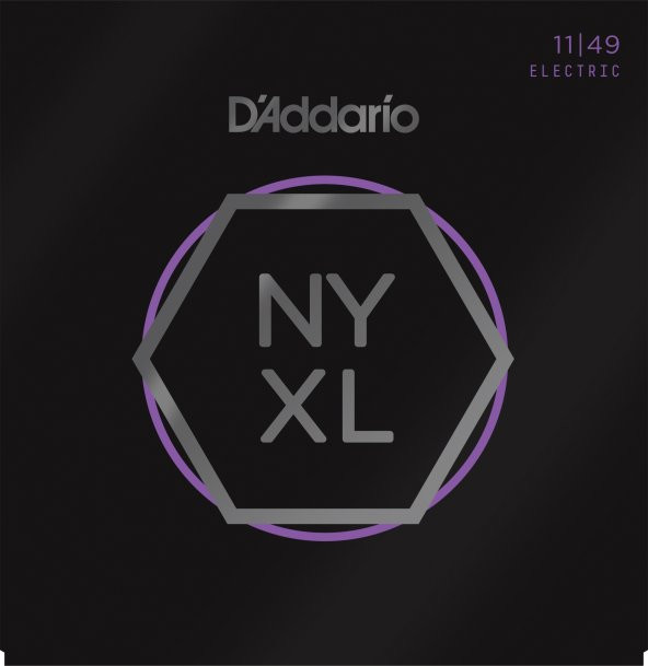 DADDARIO NYXL1149 ELEKTRO GİTAR TEL SETİ, MEDIUM (NICKEL-CARBON)