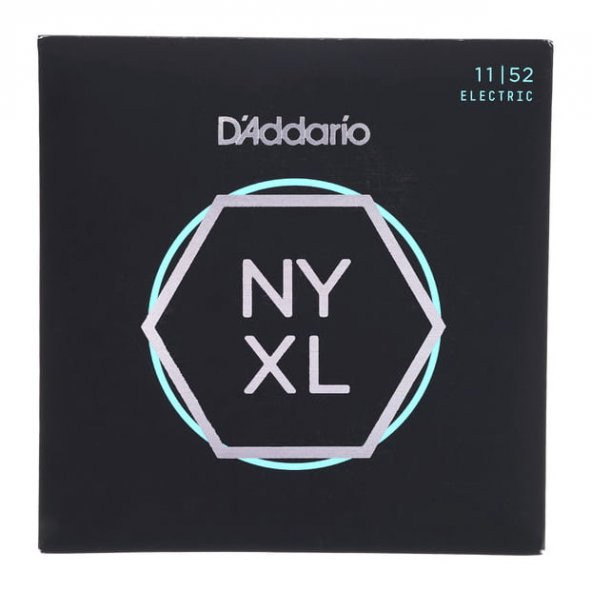 DADDARIO NYXL1152 ELEKTRO GİTAR TEL SETİ, MEDIUM/HEAVY BOTTOM, NI Nickel Wound, Medium Top / Heavy Bottom, 11-52