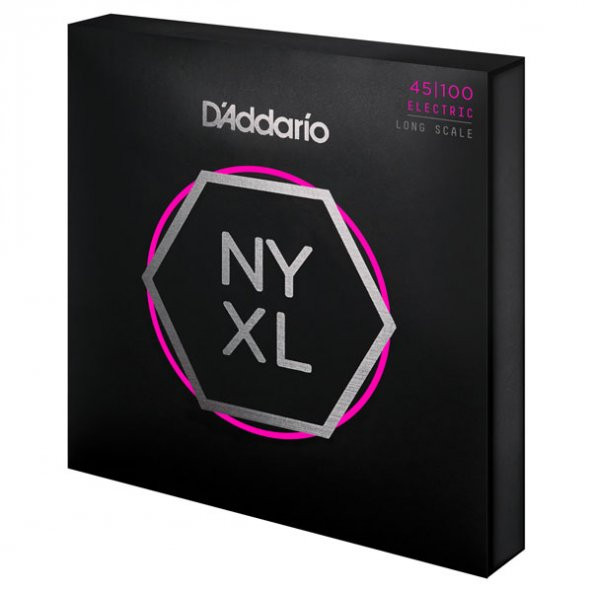 DADDARIO NYXL45100 BAS GİTAR TEL SETİ, NYXL SERİSİ, LONG SCALE, 4 TEL NYXL45100, Set Long Scale, Regular Light, 45-100 - 3