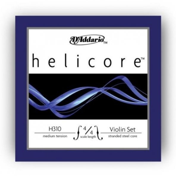 DADDARIO H310 KEMAN TEL SET, HELICORE, SCALE LENGTH 4/4, MEDIUM