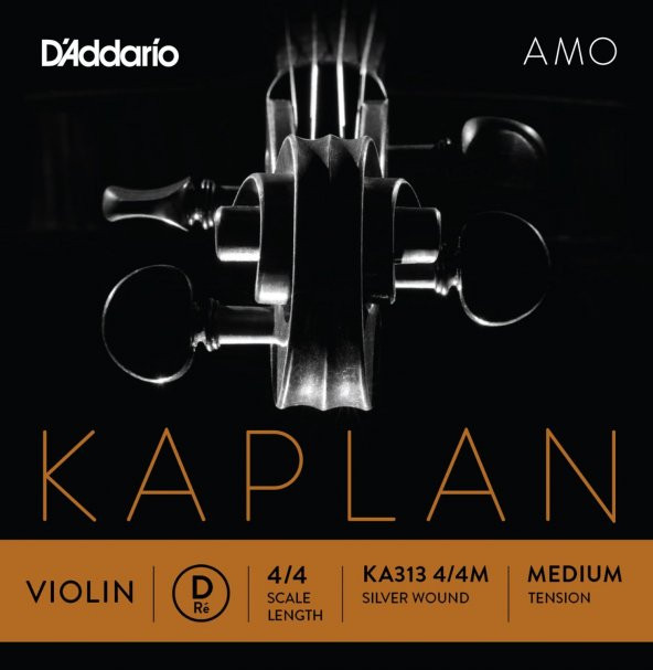 DADDARIO KA313 KEMAN TEK TEL, KAPLAN AMO, SCALE LENGTH 4/4, D-(RE