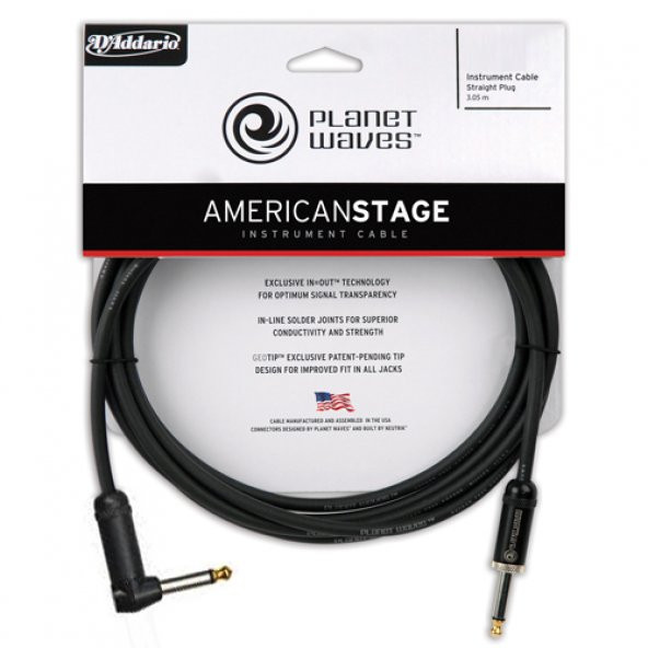 PLANETWAVES PWAMSGRA20 AMERICAN STAGE INST CABLE RA 20  ÇİN AMERICAN STAGE INST CABLE RA 20: PLANETWAVES ÇİN ürün görseli 1
