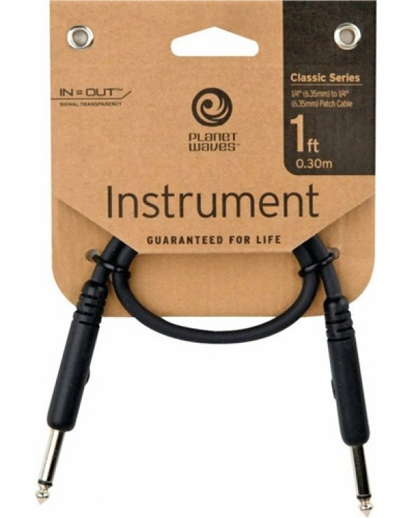 PLANETWAVES PWCGTP01 PATCH PEDAL KABLOSU Pedal Ara Kablosu 1 ft (0.30 m)