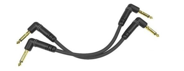 PLANETWAVES PWPRA205 PATCH PEDAL KABLOSU 14 İNCH ÇİFTLİ Pedal Ara Kablo 6 In Mn 14 İnch Patch Cbl Ra (Çift) Altın