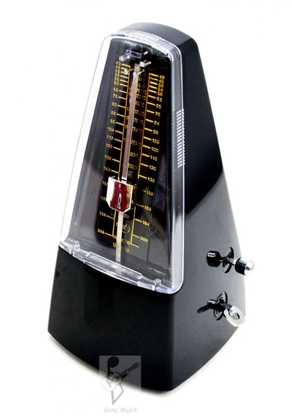 CHERUB M-20BK MUSEDO MEKANİK METRONOM SİYAH ürün görseli