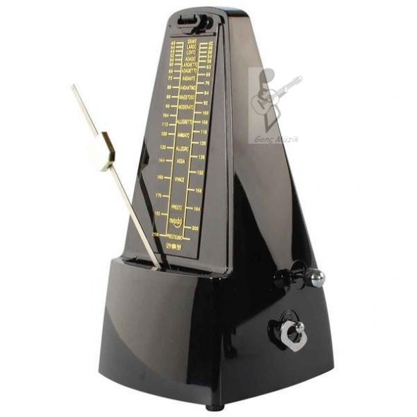 CHERUB M-20BK MUSEDO MEKANİK METRONOM SİYAH - Resim 4