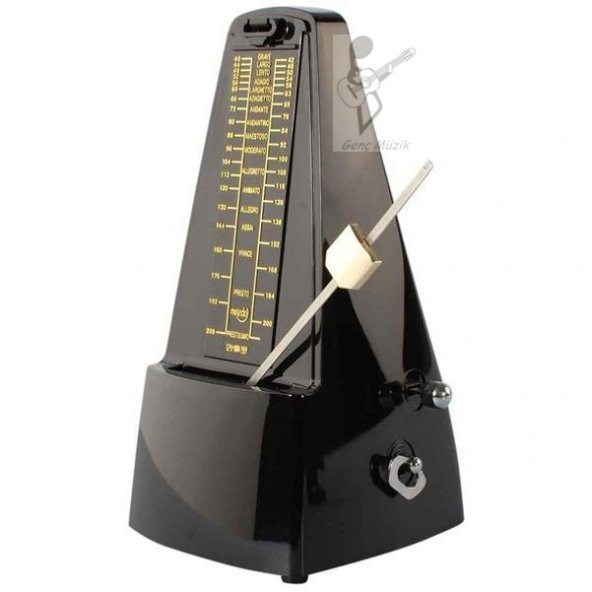 CHERUB M-20BK MUSEDO MEKANİK METRONOM SİYAH - Resim 5