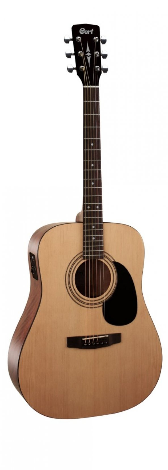 Cort Ad810e-Opw Elektro Akustik Gitar, Kılıflı, Open Pore, Ladin K Cort Ad810e-Opw, Elektro Akustik Gitar (Kılıflı) , Ce304t W/ Ceramic Pickup